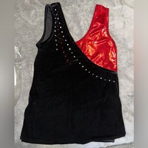 Curtain Call Costume black and red Girl’s Top